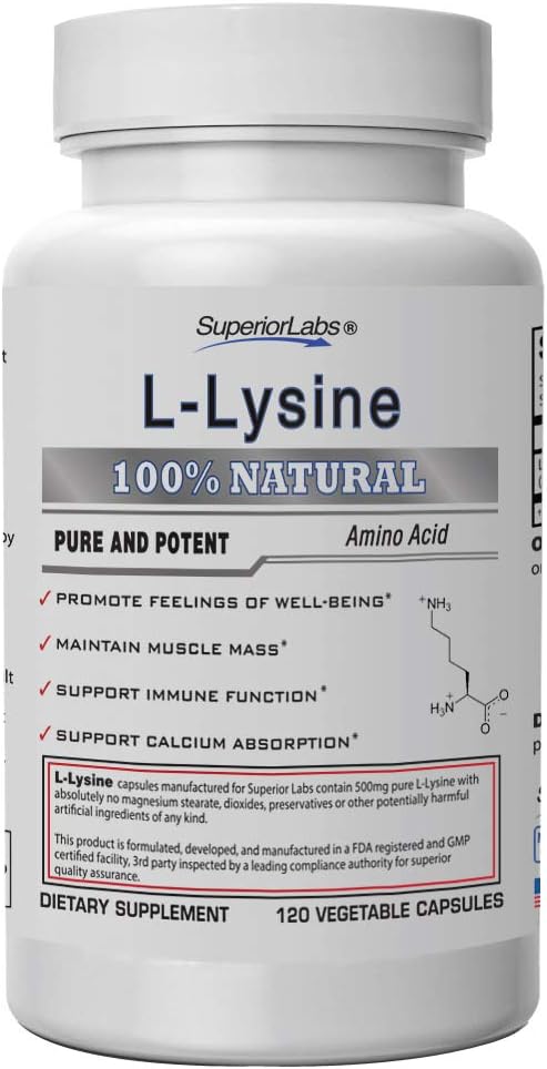Pure L-Lysine: Boosts Immunity