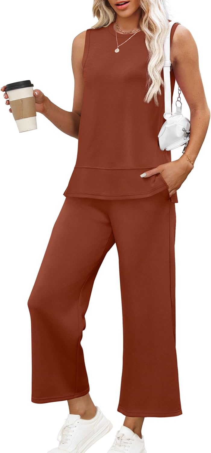 XIEERDUO Women's Summer Travel Tracksuit for Comfy Loungewear