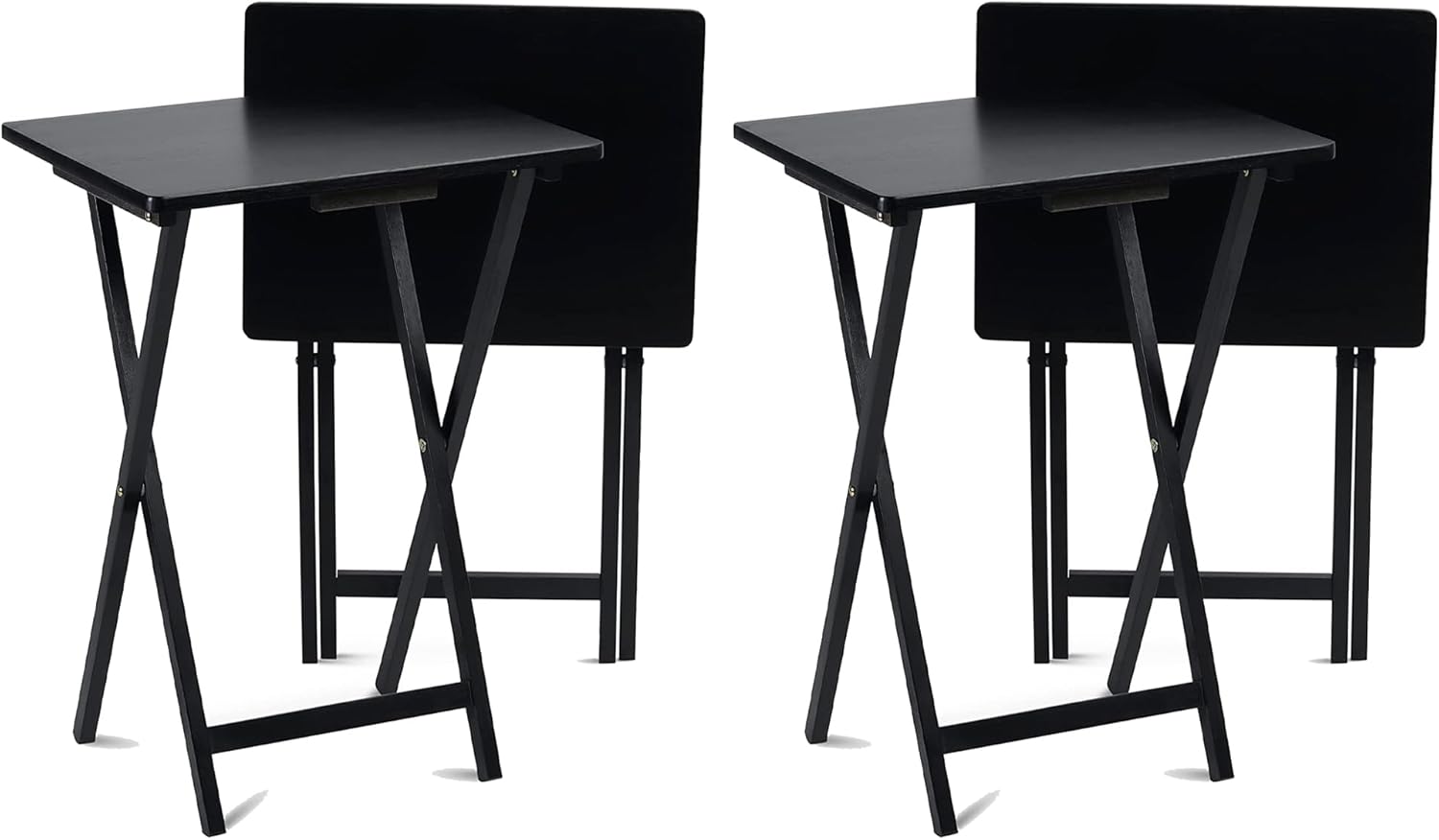 Portable Folding TV Snack Tray Table Set for Convenient Dining