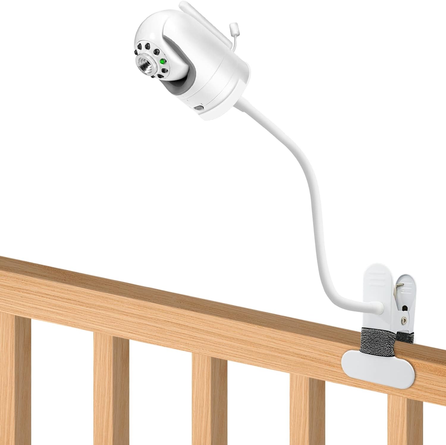 Flexible Gooseneck Clamp Mount for Baby Monitors