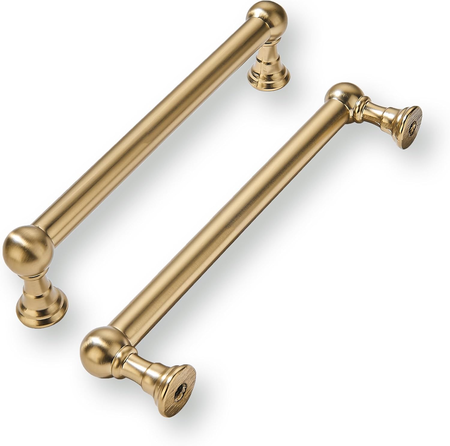 Durable 5 Inch Hole Center Champagne Bronze Cabinet Pulls Set