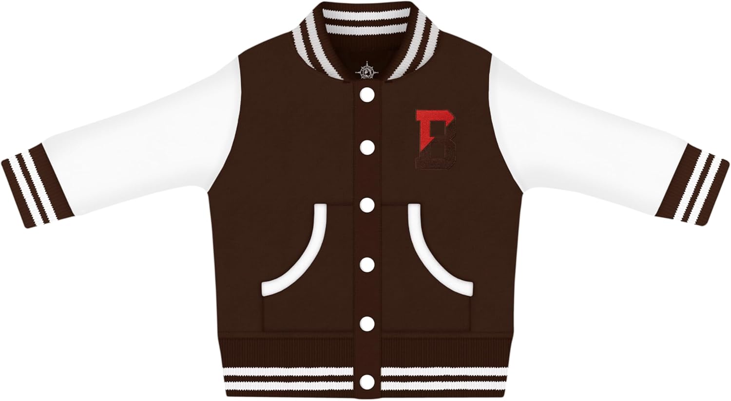 Creative Knitwear College Baby Varsity Jacket for Little Fans