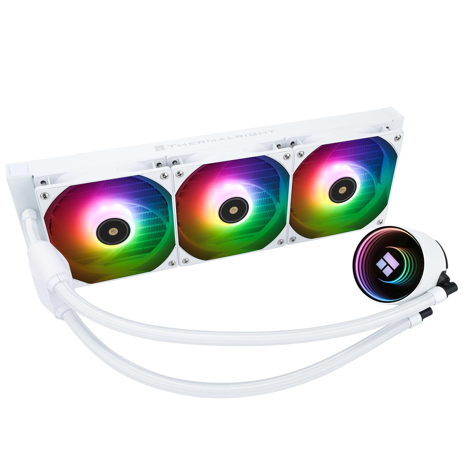 Thermalright Frozen Notte 360 White ARGB V2 CPU Cooler Review