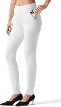 Women's Yoga Dress Pants Skinny Work Slacks - Comfortable Office