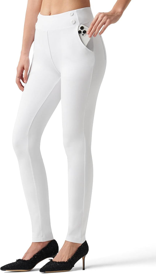 Willit Women's Yoga Dress Pants for Office and Casual Wear