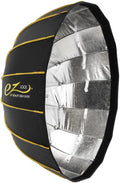Glow EZ Lock 34in Collapsible Silver Beauty Dish Softbox - Fast Setup