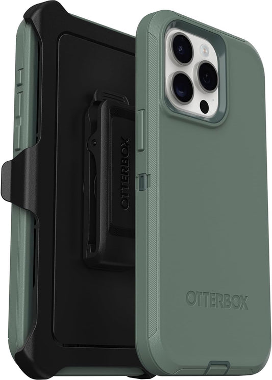 OtterBox Defender Series Case for iPhone 15 Pro Max - Green