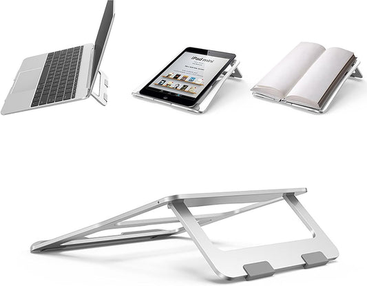 Portable Aluminum Laptop Stand | JieruiDeng | Travel Friendly