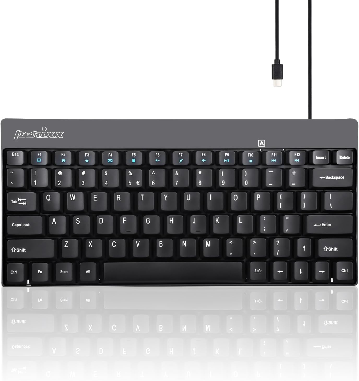 Perixx USB-C Mini Keyboard - Efficient Typing!