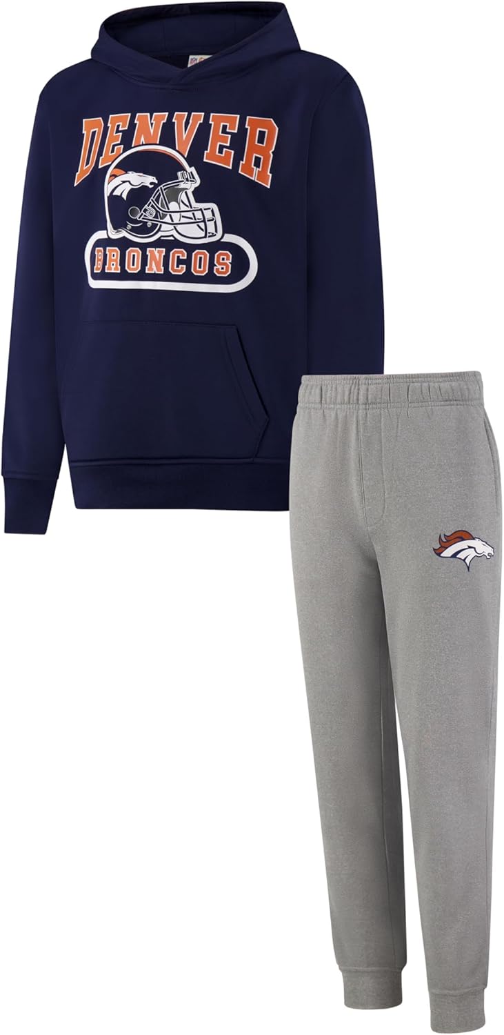 Ultra Game Youth NFL Official Extra Soft Fleece Hoodie Sweatshirt