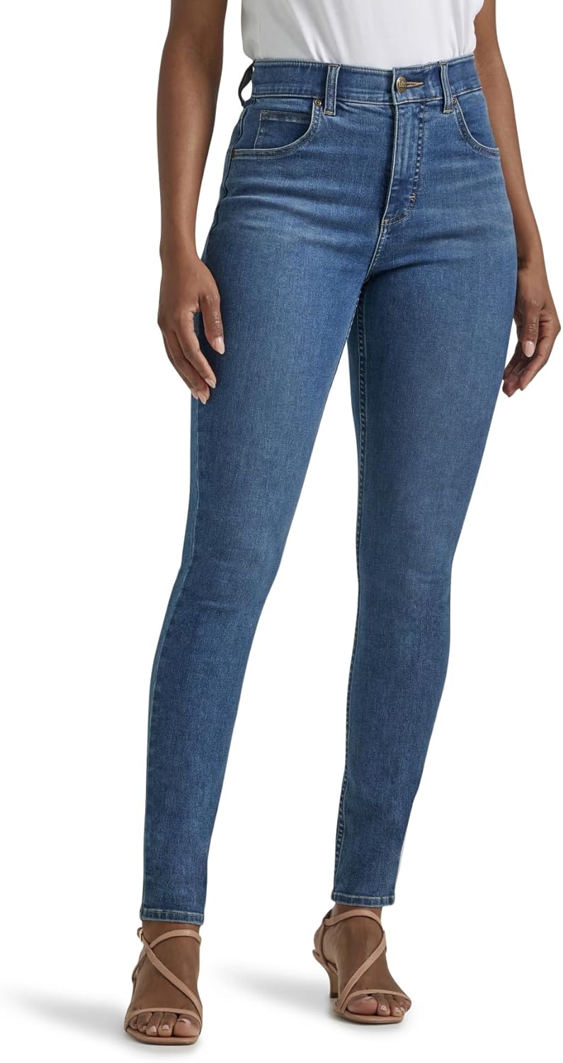 Lee Women's Ultra Lux Comfort Flex Motion Skinny Leg Jean