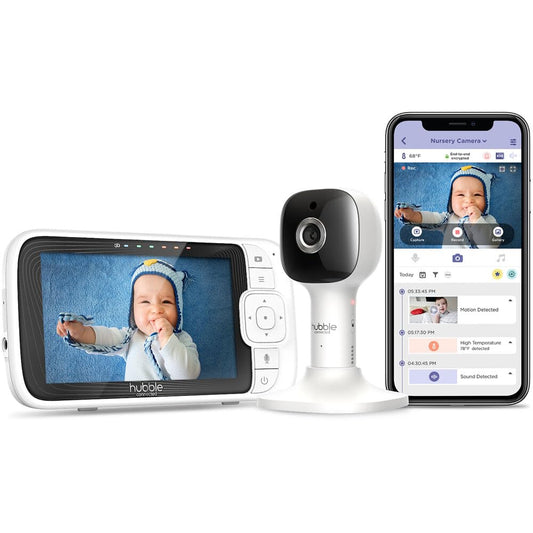 Hubble Connected Smart Baby Monitor with HD Viewer & Night Light