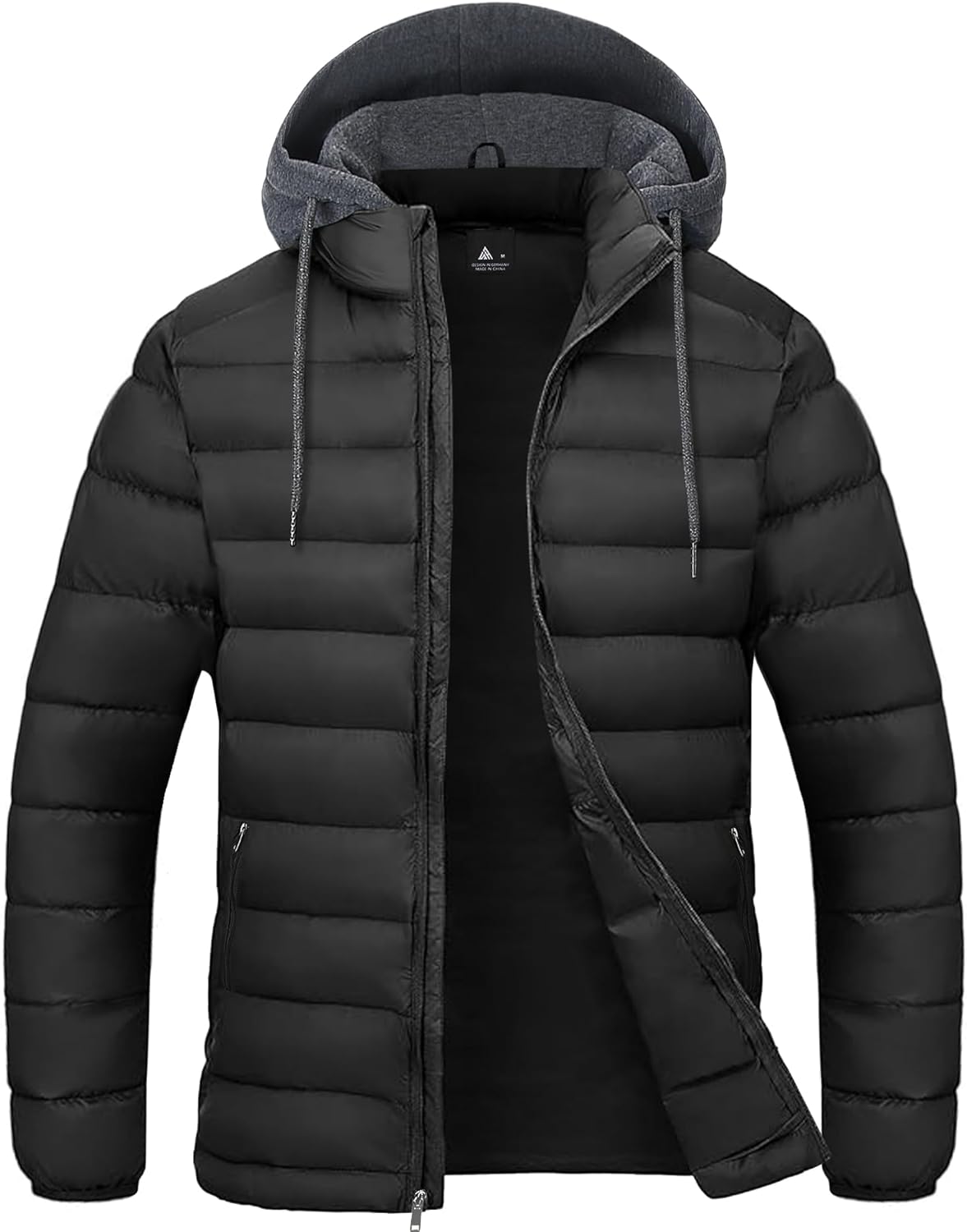 Lightweight Puffer Jacket for Men - Warm & Water-Resistant