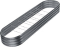 Land Guard 821ft Galvanized Raised Garden Bed Kit - Large 96in x 24in