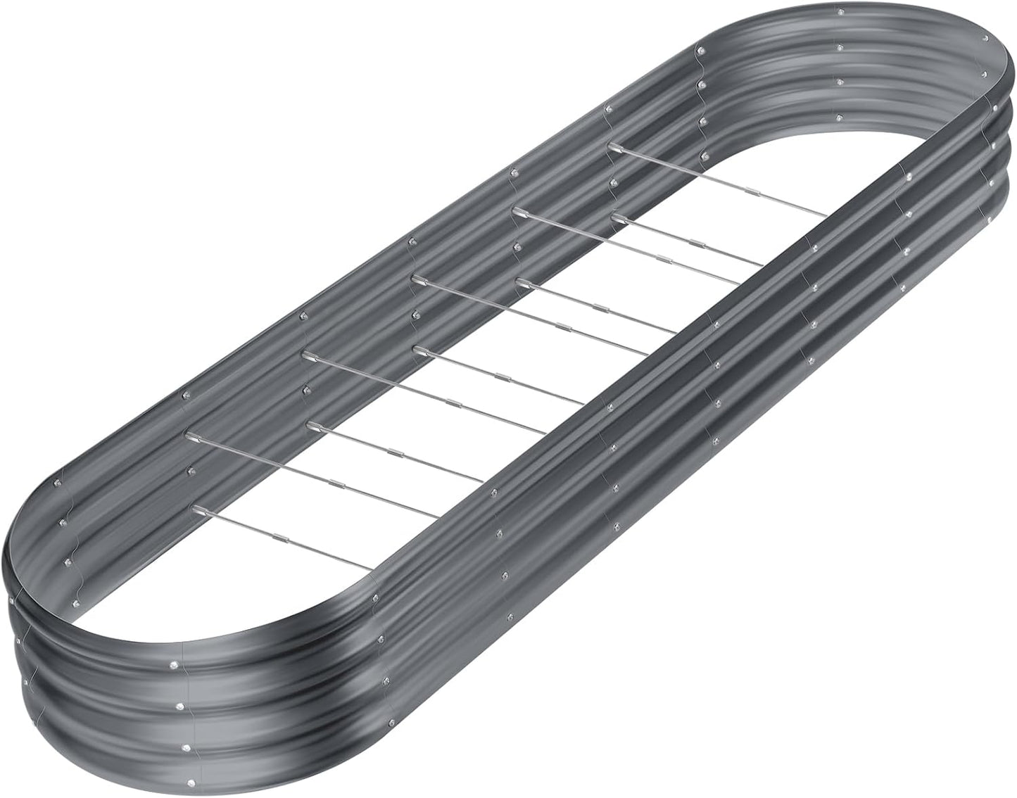 Land Guard 821ft Galvanized Raised Garden Bed Kit for Vegetables