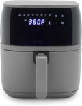 GreenLife 5.3 QT Electric Air Fryer - PFAS-Free Nonstick, Easy View Window