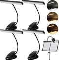 Retisee 4 Pcs Music Stand Light - Compact Clip-On Piano Lamps