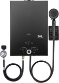 Tankless Water Heater 5.26GPM 20L Outdoor Portable Propane - Instant