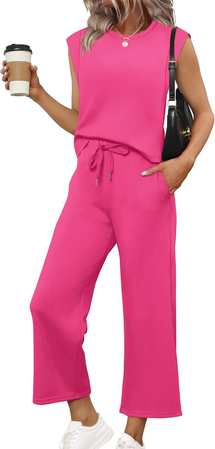 SAMPEEL Two Piece Sets for Women Casual Travel Outfits