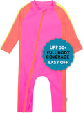 Boys Long-Sleeve UPF 50+ Swimsuit for Baby to Age 6 - Full Coverage