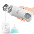 Portable Milk Warmer with 16oz Capacity - Fast, Cordless Bottle Heater