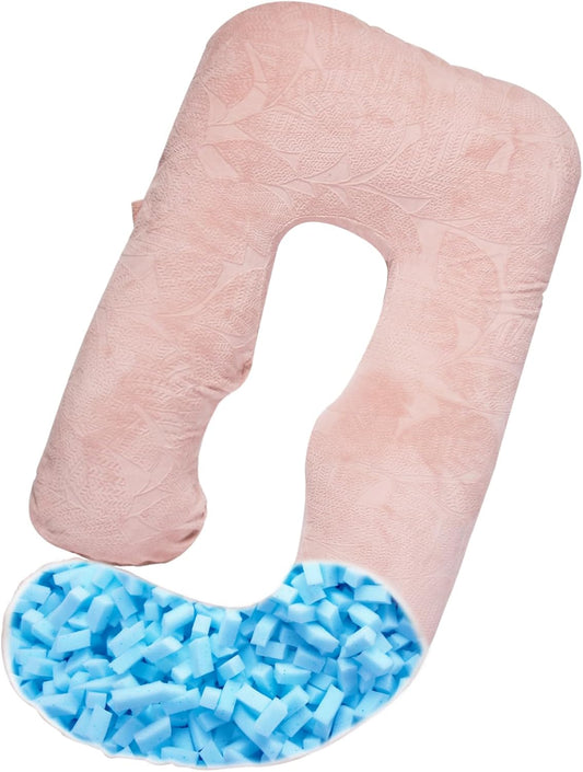 Shredded Memory Foam Body Pillow for Ultimate Comfort