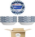 Dixie Ultra Big Bowl 34 oz Printed Disposable Paper Bowl - Pack of 68