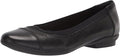 Clarks Women's Sara Ballet Flat - Classic Comfort and Elegance