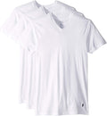 POLO Men's Slim Fit Cotton V-Neck Undershirt 3-Pack - Smart Everyday