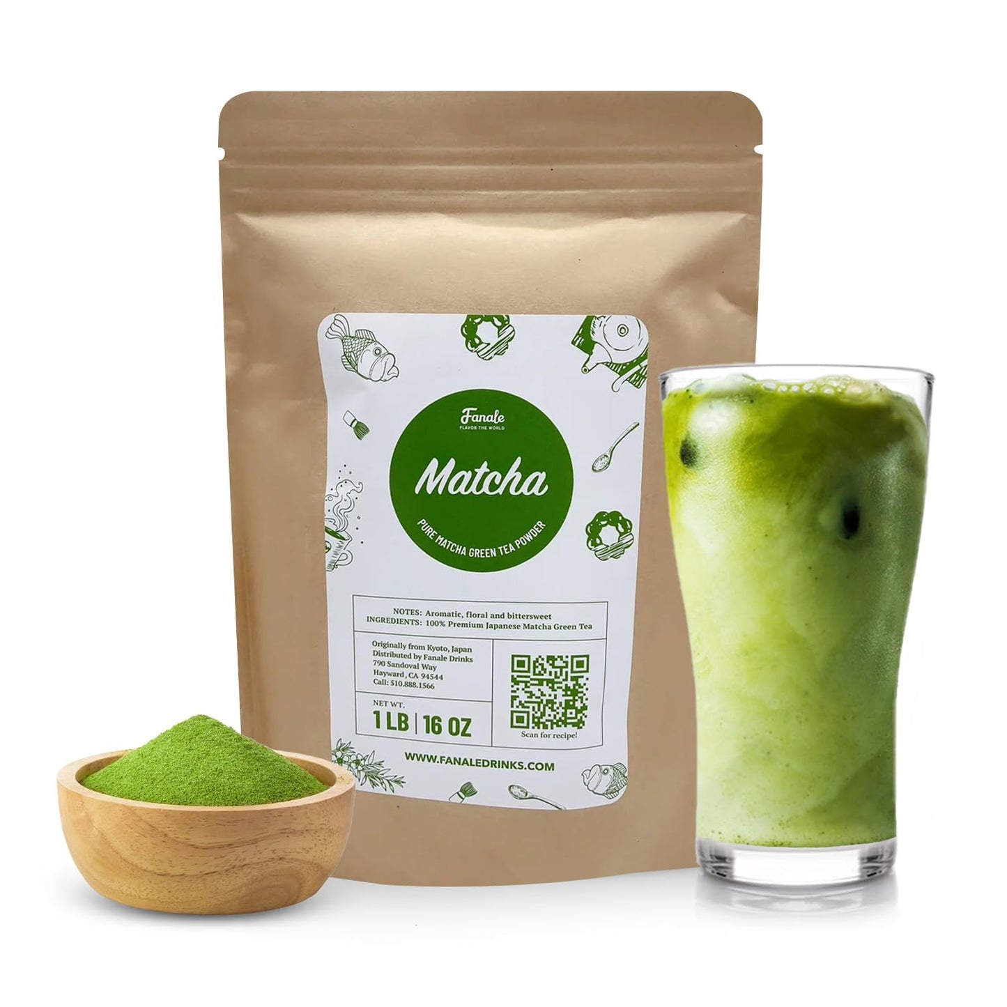 Japanese Pure Matcha Bubble Tea Flavoring Powder for Baking