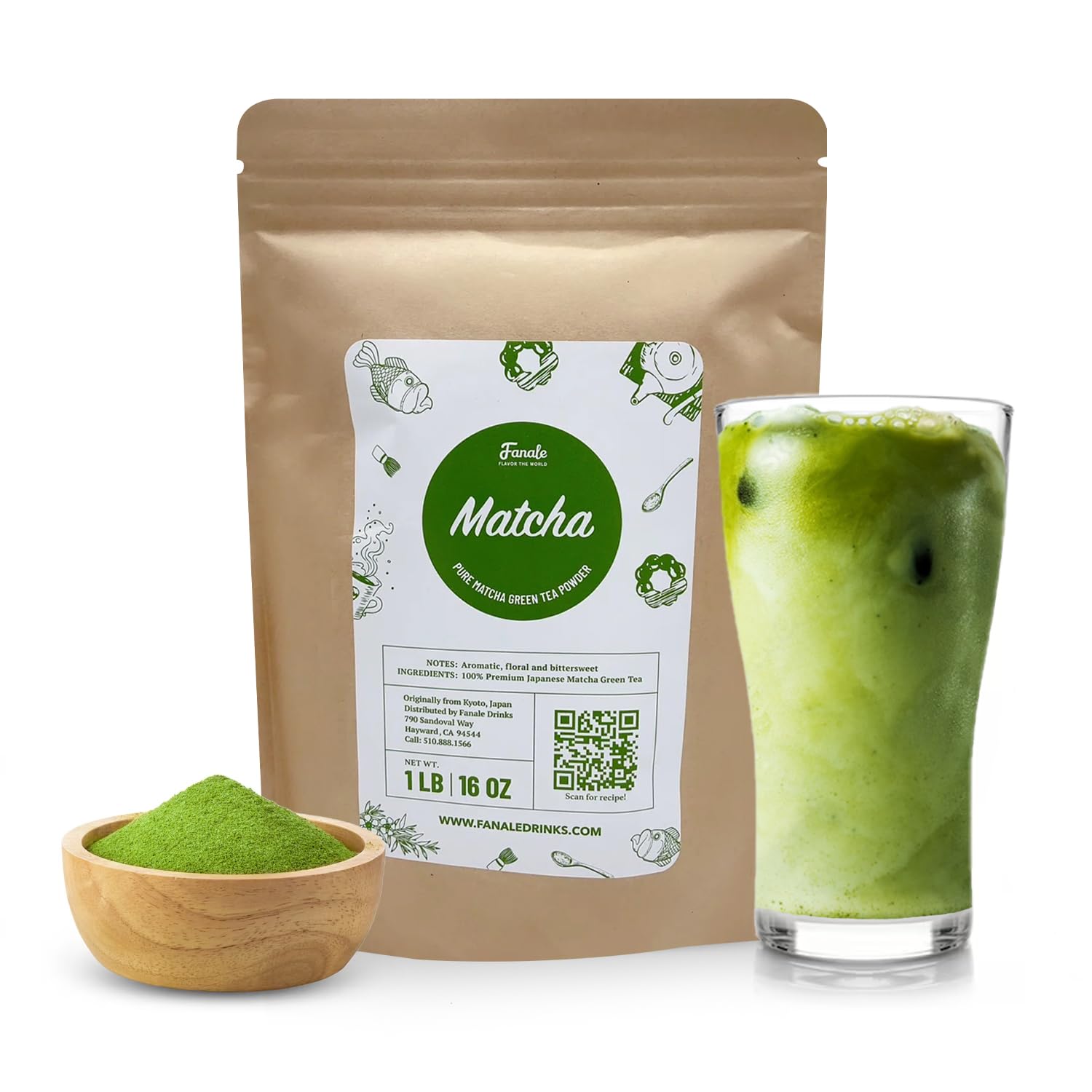 Japanese Pure Matcha Bubble Tea Flavoring Powder for Baking