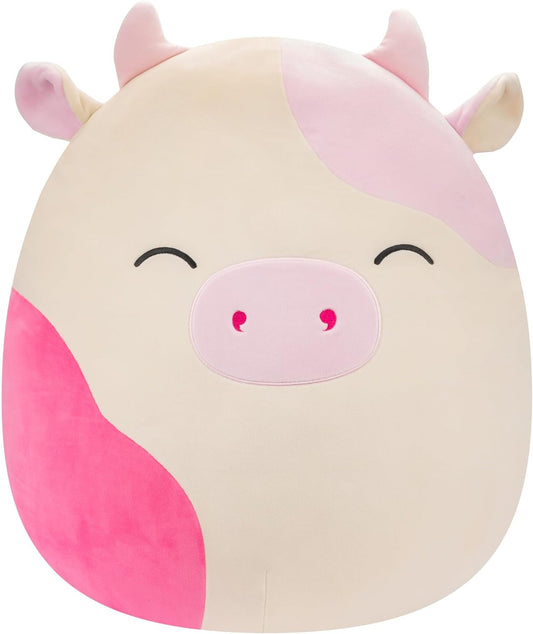 Squishmallows Original 20-Inch Caedyn Cream Cow Plush Toy