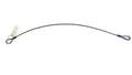 3/8 in x 20 ft Single Leg Wire Rope Sling w/ Thimble Eyes - Durable