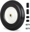 14.5ft Wheelbarrow Flat Free Tire Fits 4.80/4.00-8 - Puncture Proof