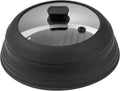 VEVOR 10.8 Collapsible Microwave Lid - 500F Heat-Resistant Splatter Guard