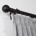 Decorative Traverse Rod Wall Mounted Sliding Curtain Track - Smooth