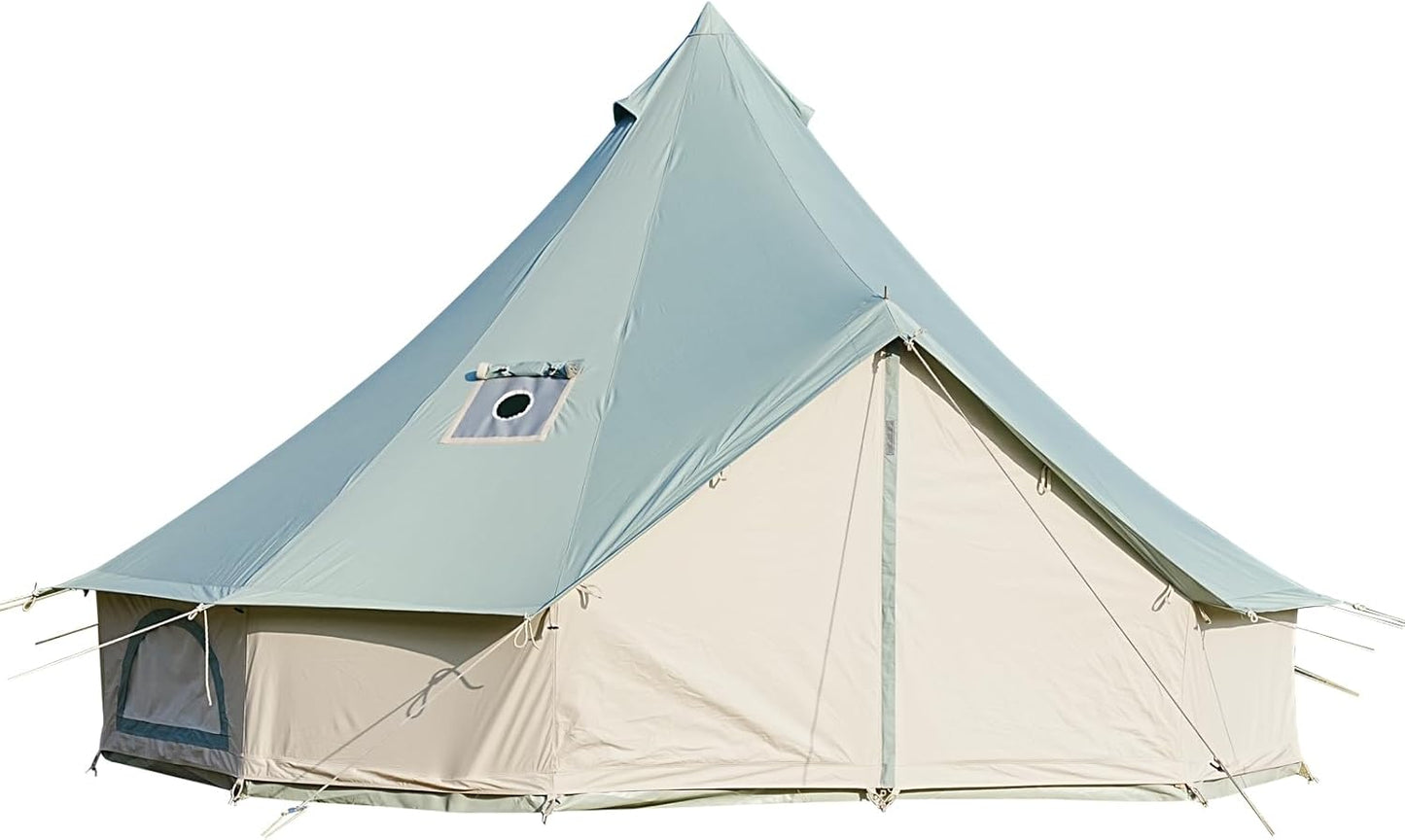 VANFOND 4 Season Bell Tent - Family Camping Luxury!