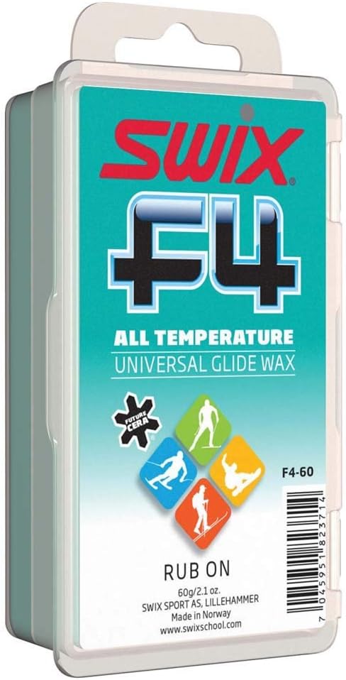 Swix F4 60G Water-Repellent Rub-On Wax