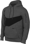 Nike Therma-FIT Men's Pullover Fitness Hoodie Charcoal Heather
