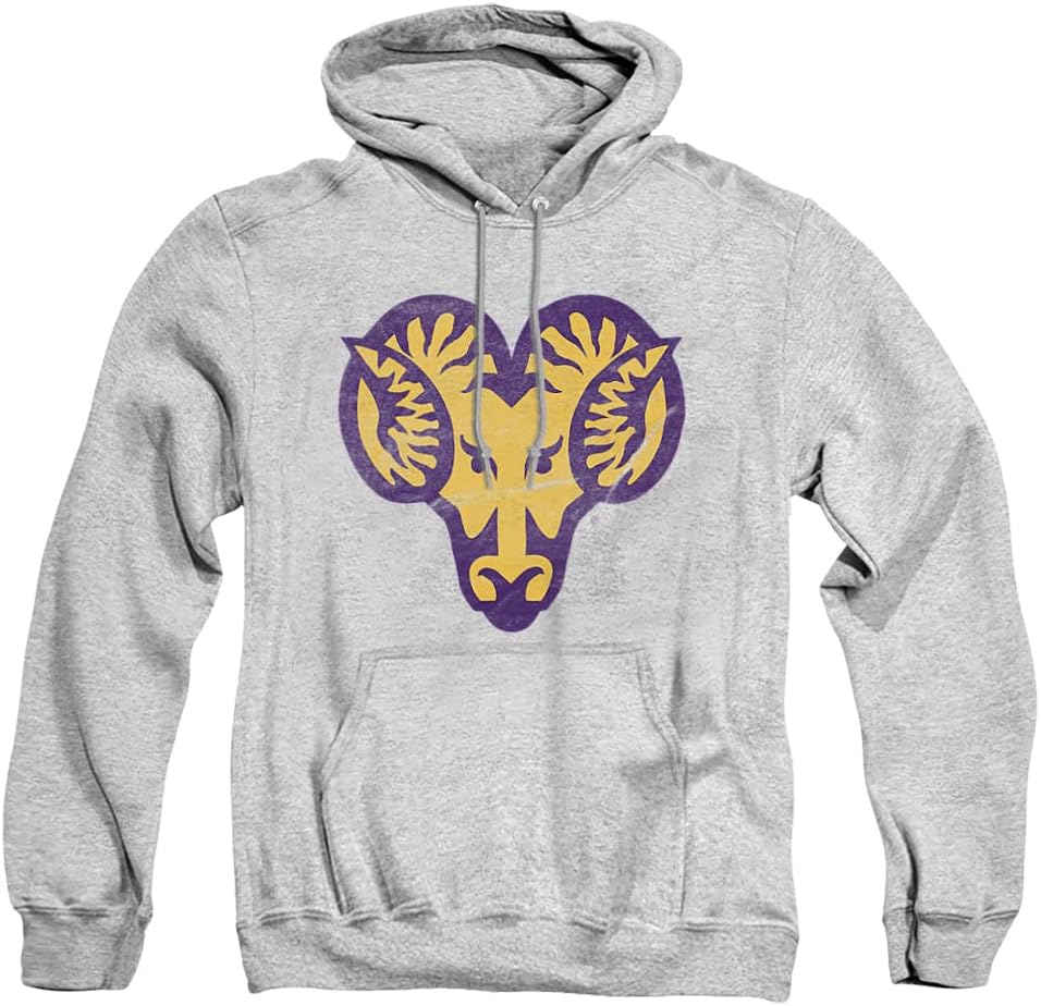 Official Collegiate Distressed Logo Hoodie for Everyday Wear