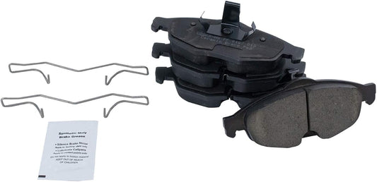 TRQ Front Brake Pads Ceramic Hardware for Chrysler Sebring