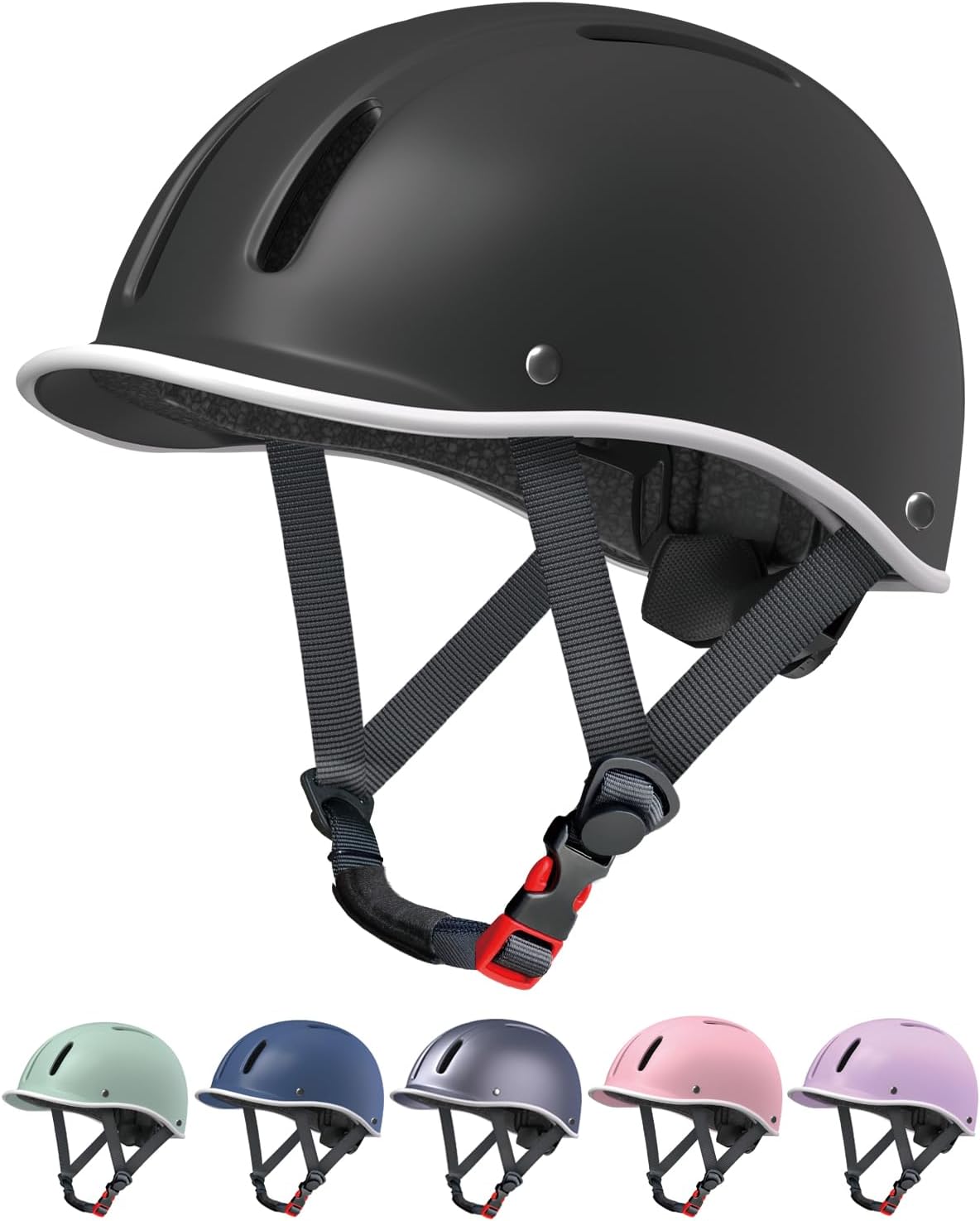 LANOVAGEAR Adjustable Safety Bike Helmet