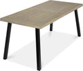 Acacia Wood 6-Person Indoor Outdoor Dining Table - Durable Design