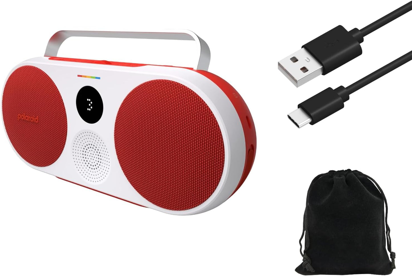 Polaroid P3 Music Player: Powerful Retro Portable Bluetooth Speaker