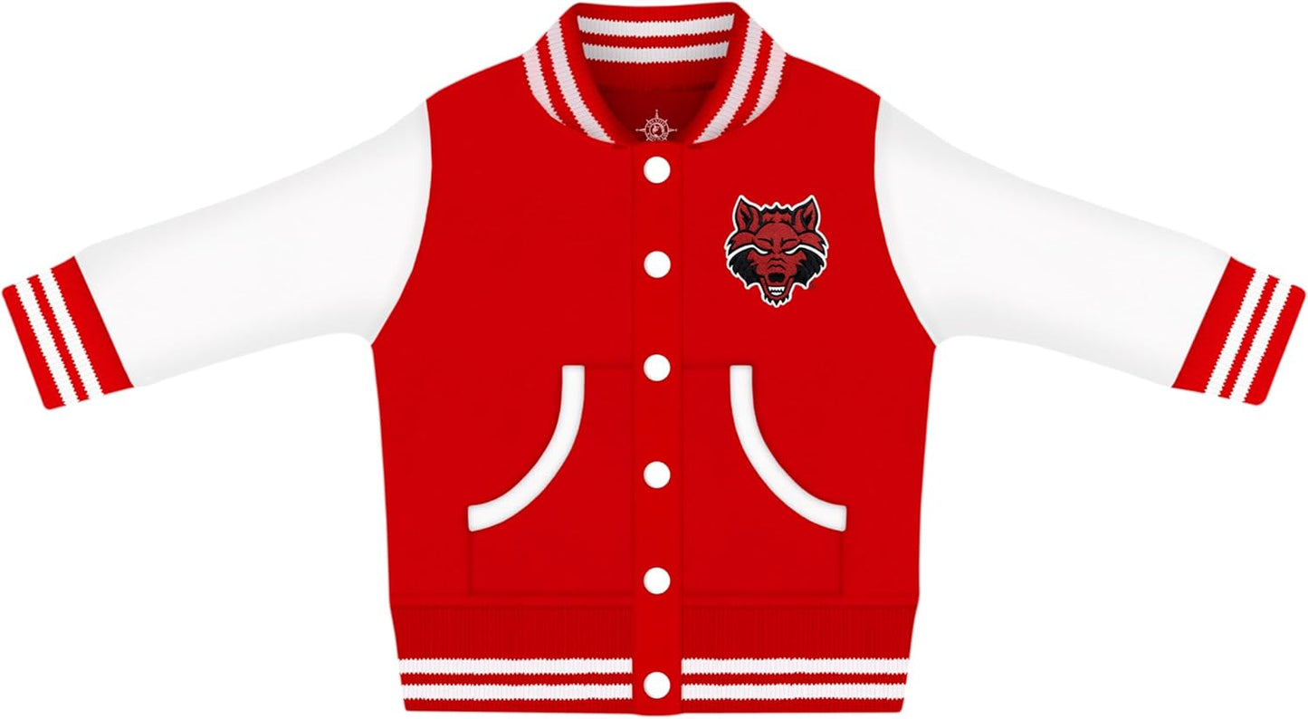Creative Knitwear College Baby Varsity Jacket for Infants and Toddlers