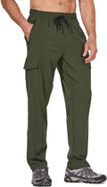 Men's Hiking Pants Water Resistant Quick Dry Cargo - Comfortable UPF