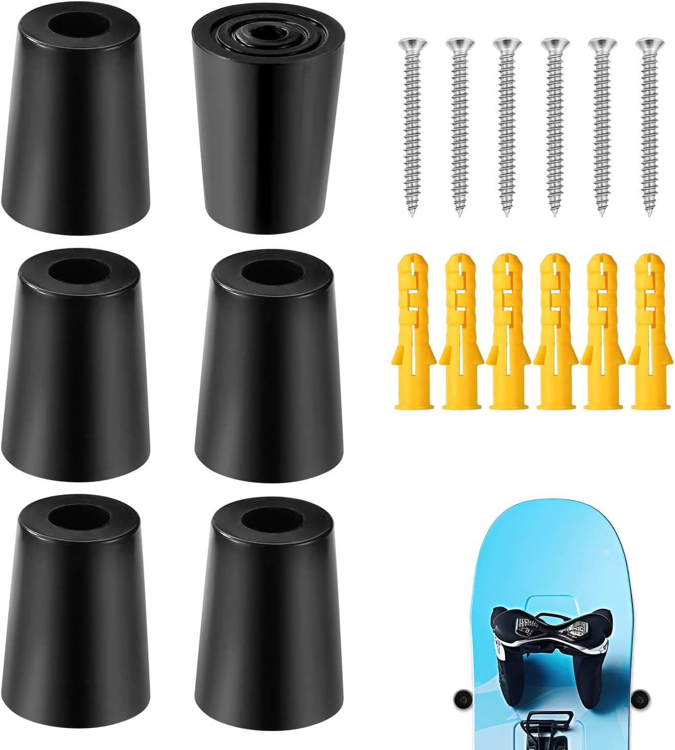 Ski Wall Mount - Secure, Stylish Storage Solution