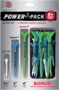 Zero Friction Golf Tees: 50 Pack + Bonus Pouch