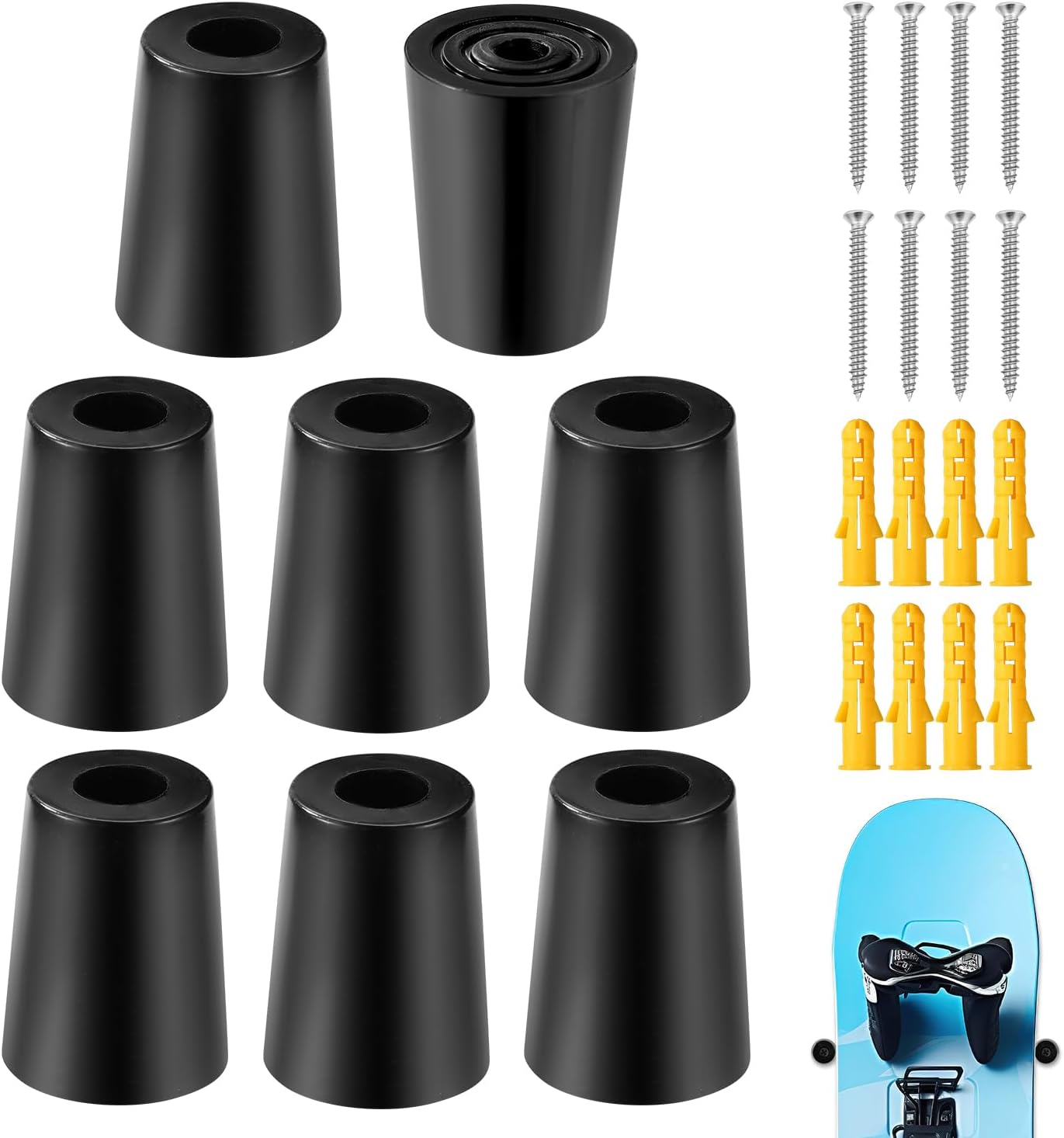 Ski Wall Mount: Safely Store & Display Snowboards!
