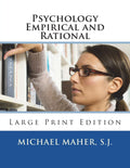 Psychology Empirical and Rational Large Print Edition - Classic Study